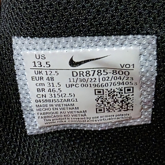 Nike Ja 1 Fuel,  Men's Size 13.5 - Picture 10 of 10